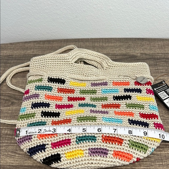 The Sak | Dylan Crochet Color Block Sm Backpack - Picture 12 of 12